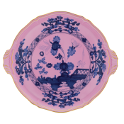 Ginori Oriente Italiano Azalea Round Cake Plate - 12"